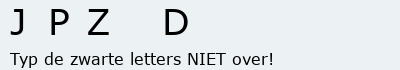 Bevestigingscode