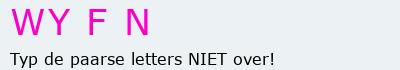Bevestigingscode