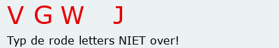 Bevestigingscode