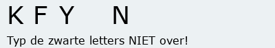 Bevestigingscode