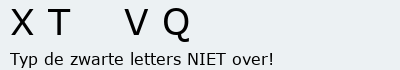 Bevestigingscode