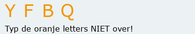 Bevestigingscode