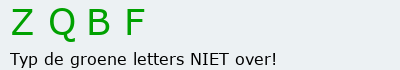 Bevestigingscode