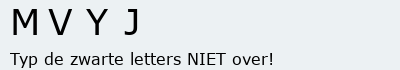 Bevestigingscode