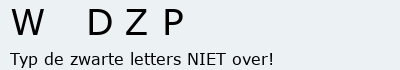 Bevestigingscode