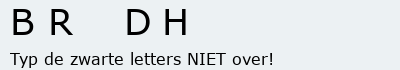 Bevestigingscode