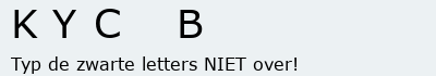 Bevestigingscode