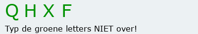 Bevestigingscode