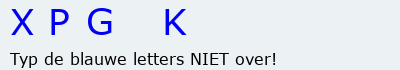 Bevestigingscode