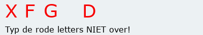 Bevestigingscode