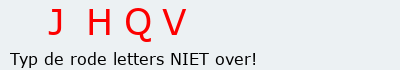 Bevestigingscode