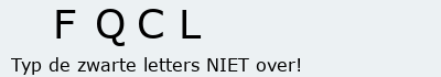 Bevestigingscode