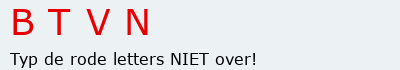 Bevestigingscode