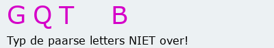 Bevestigingscode
