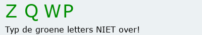 Bevestigingscode
