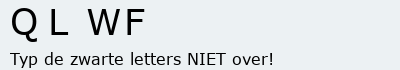 Bevestigingscode