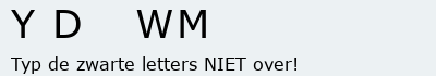Bevestigingscode