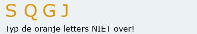 Bevestigingscode