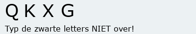 Bevestigingscode