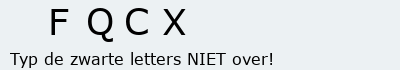 Bevestigingscode