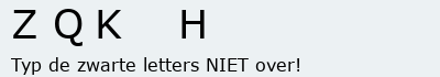 Bevestigingscode