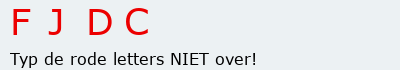 Bevestigingscode