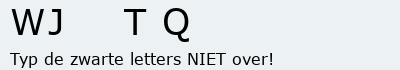 Bevestigingscode