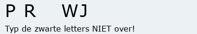 Bevestigingscode