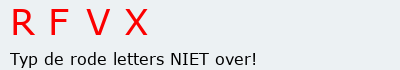 Bevestigingscode