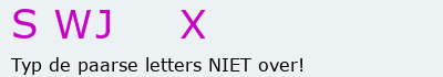 Bevestigingscode