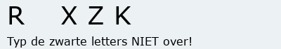 Bevestigingscode