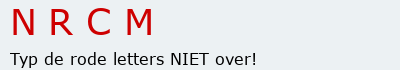 Bevestigingscode