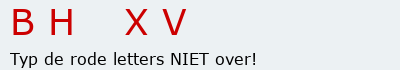 Bevestigingscode