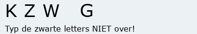 Bevestigingscode