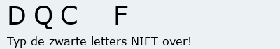Bevestigingscode