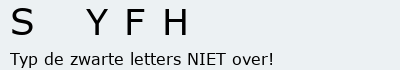 Bevestigingscode