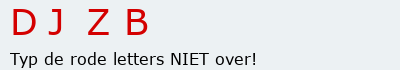 Bevestigingscode