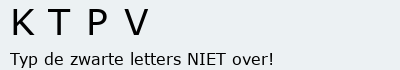 Bevestigingscode