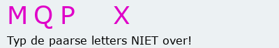 Bevestigingscode