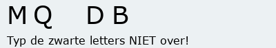 Bevestigingscode
