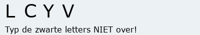 Bevestigingscode
