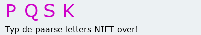 Bevestigingscode