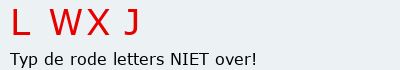 Bevestigingscode