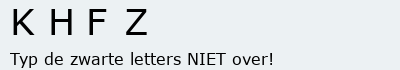 Bevestigingscode
