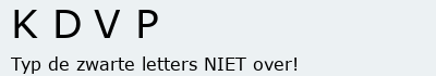 Bevestigingscode