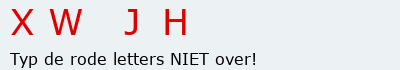 Bevestigingscode