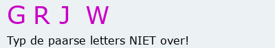 Bevestigingscode