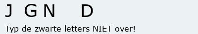 Bevestigingscode