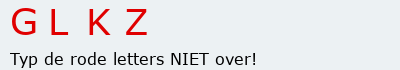 Bevestigingscode