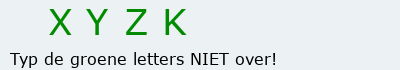Bevestigingscode